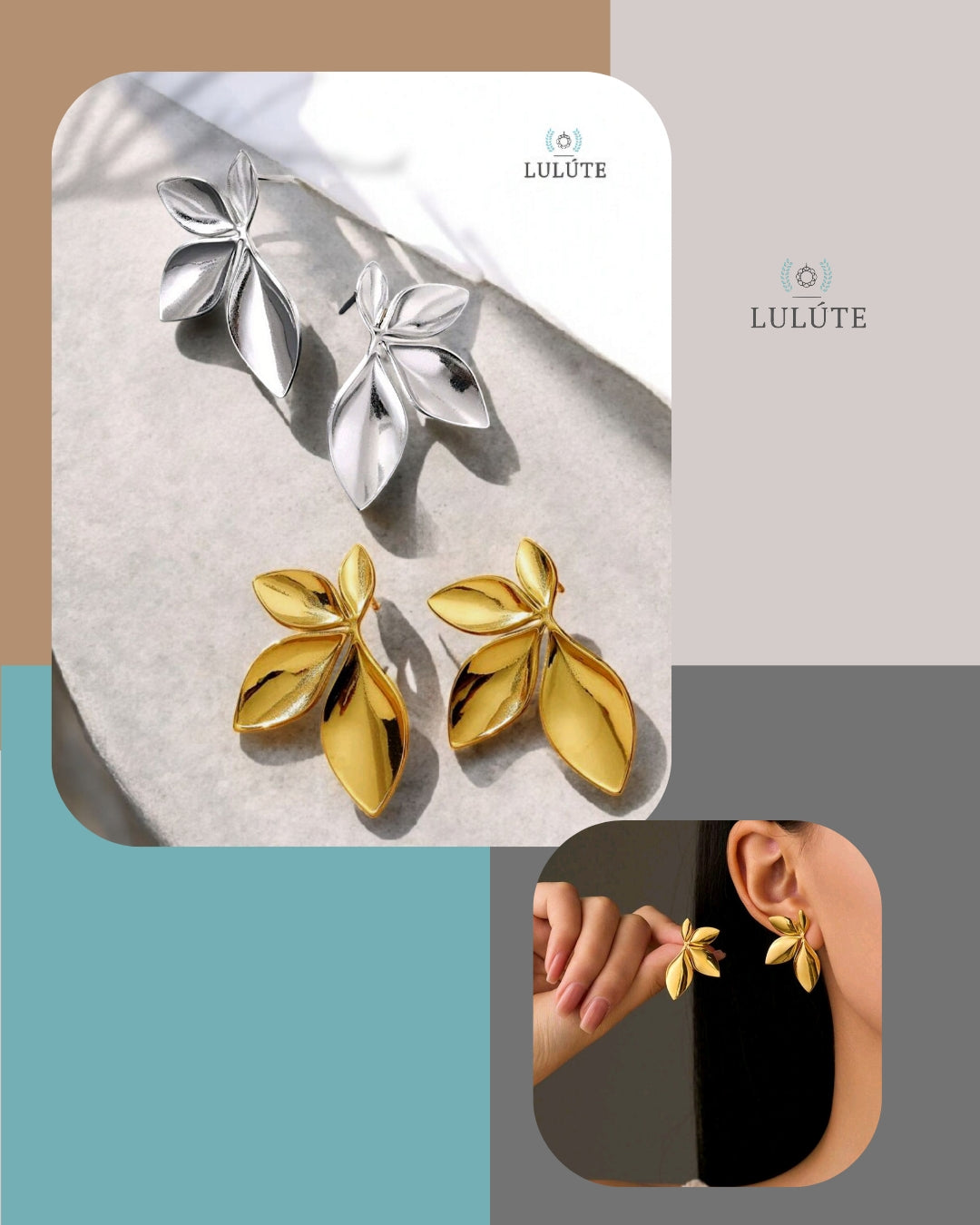 Aretes Pétalo