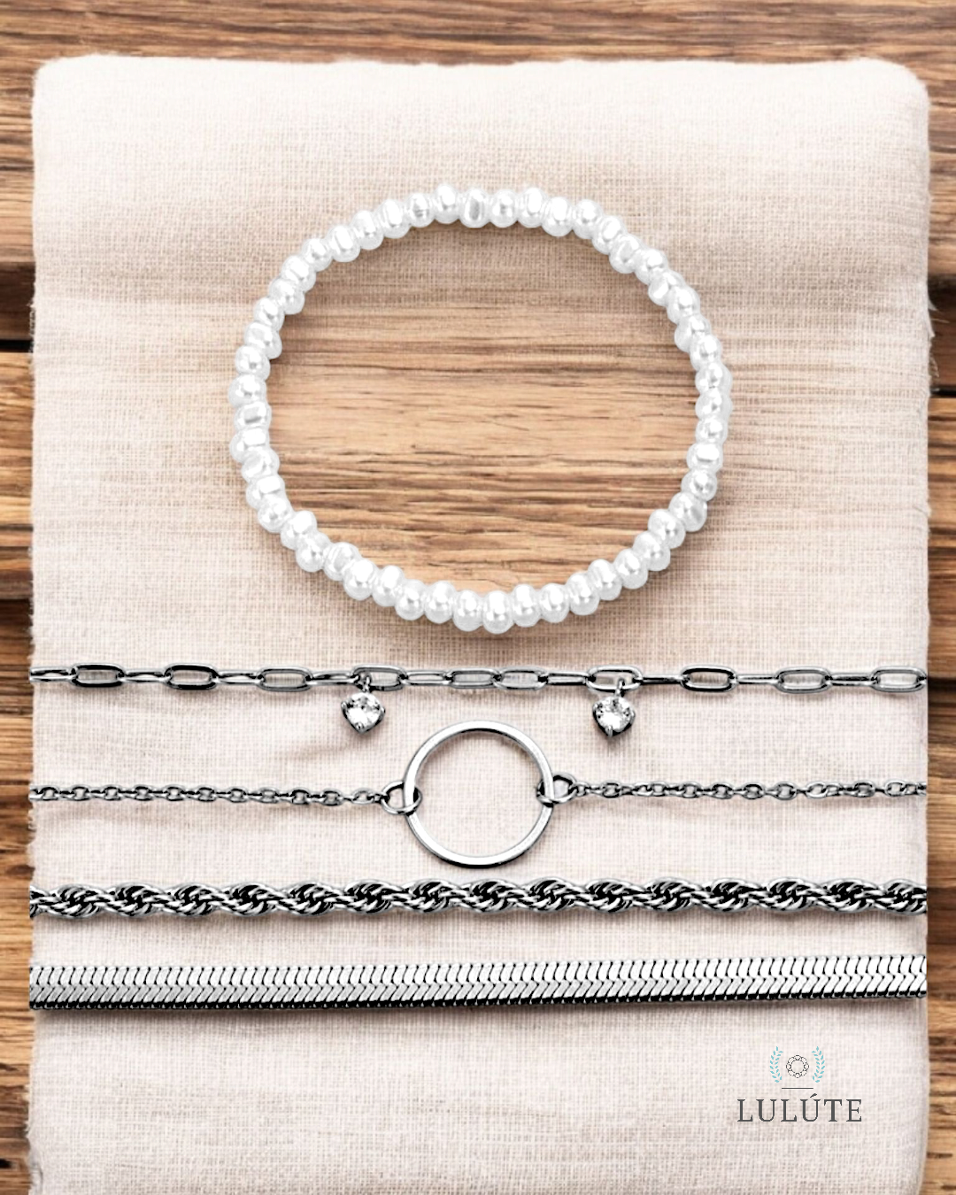 Pulseras Tati (set con las 5 pulseras)