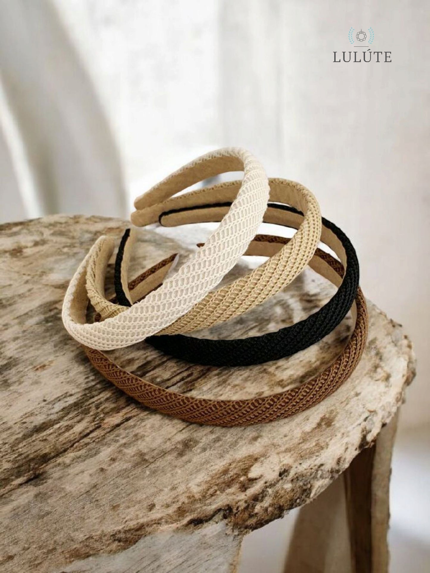 Diademas Trenza (set con 4 piezas)
