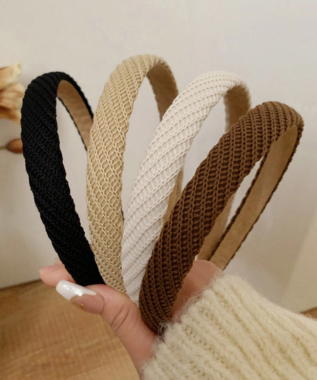 Diademas Trenza (set con 4 piezas)