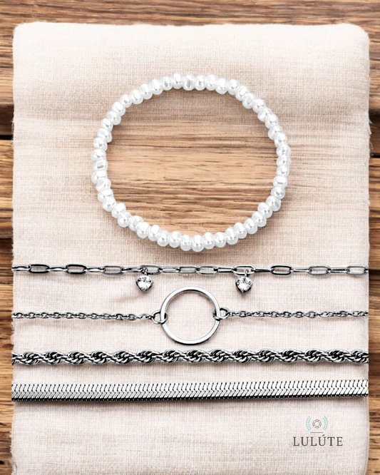 Pulseras Tati (set con las 5 pulseras)