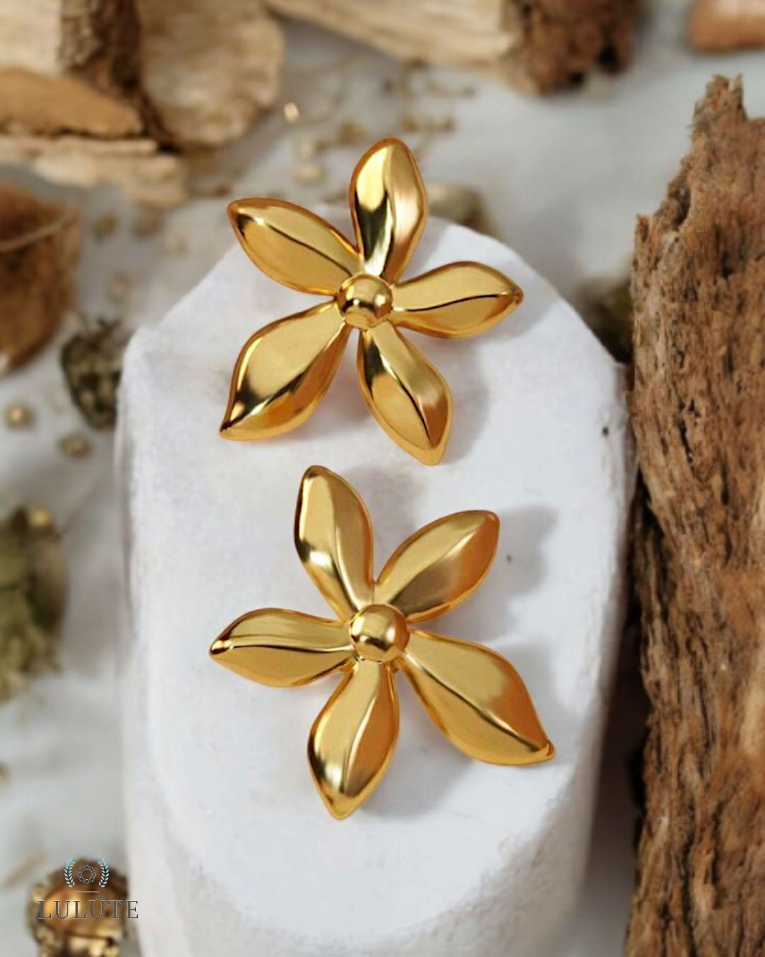 Aretes Flor
